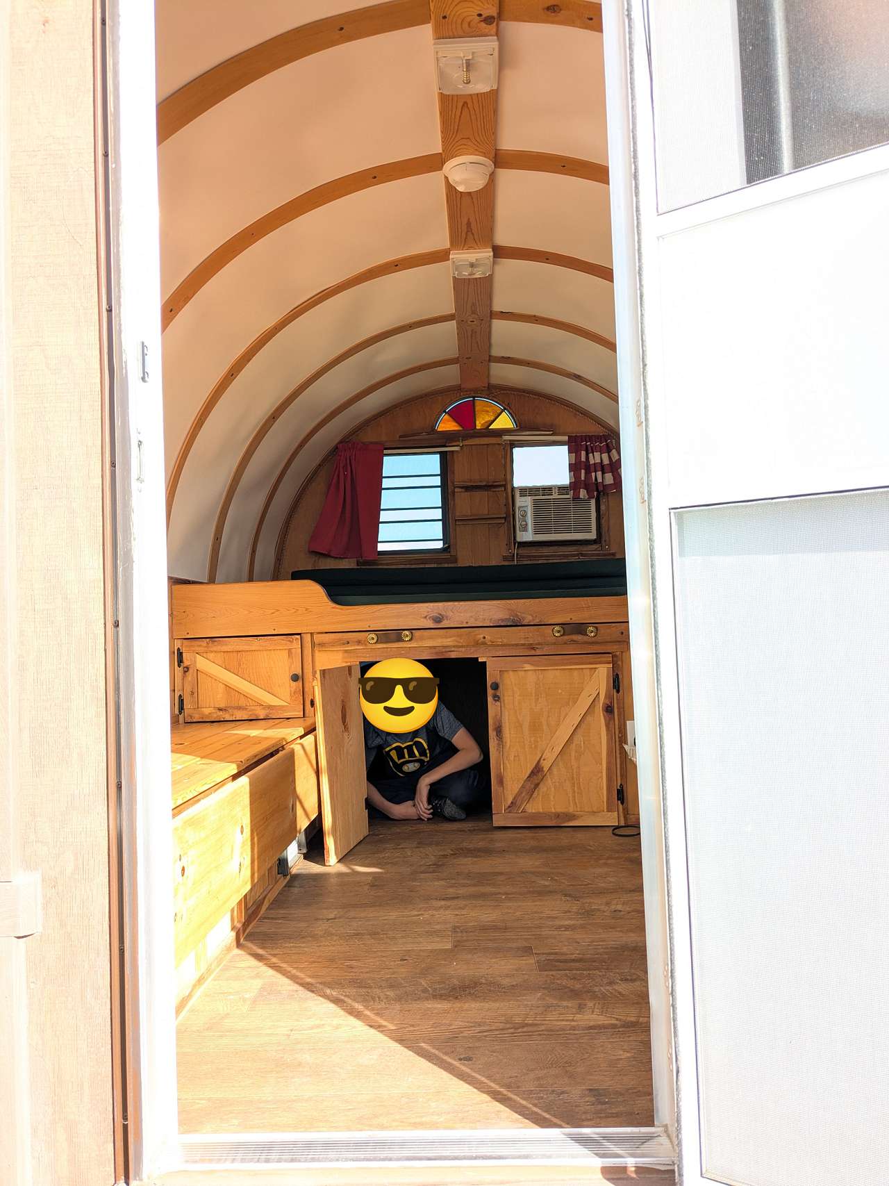 Sheep Wagon interior