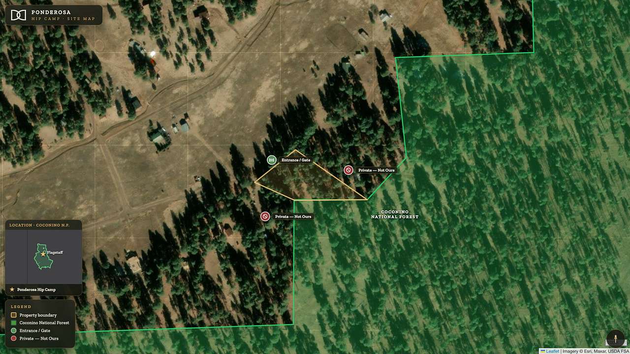 Private Ponderosa Paradise Camp