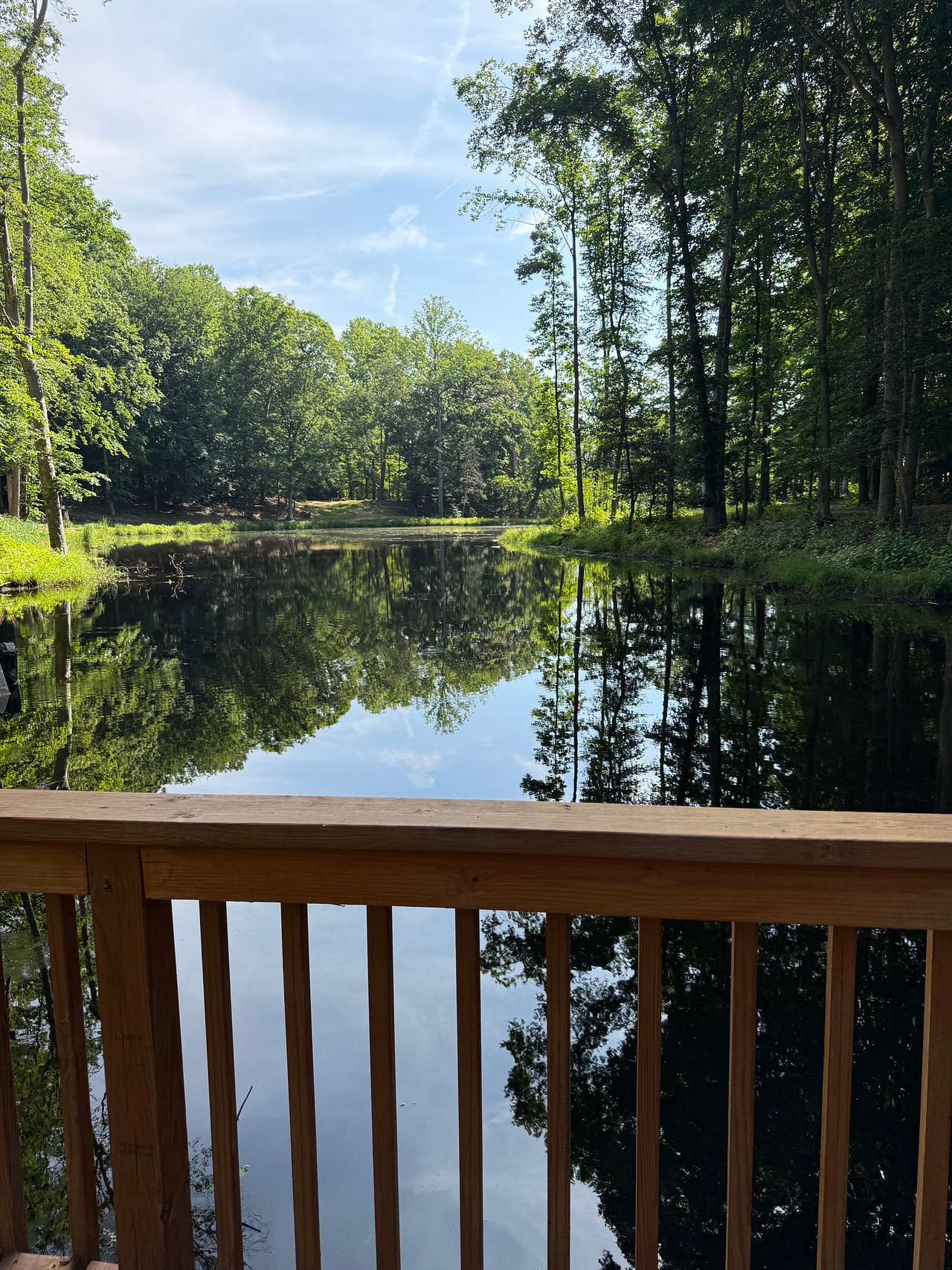 Perfect spot for morning coffee. 