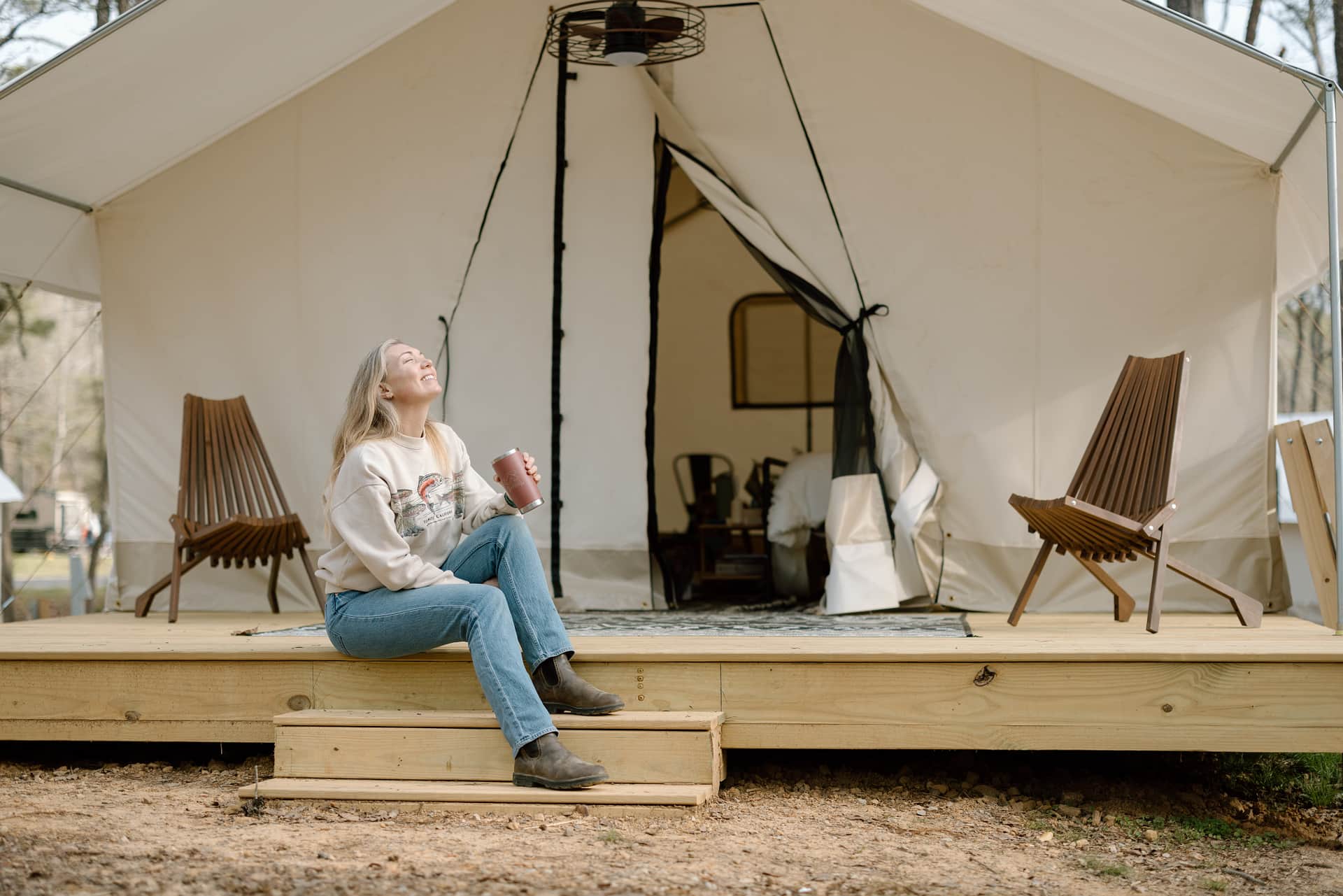 Glamping at Oak Mountain
