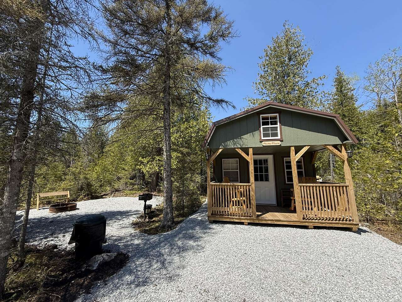 Johnswood Off-Grid Cabins on Drummond Island