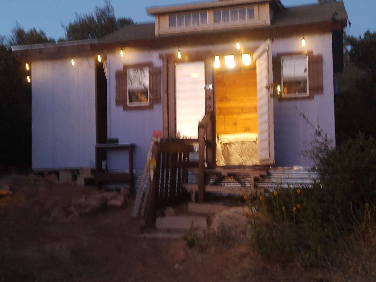 Glamp in Tiny Cabin #1