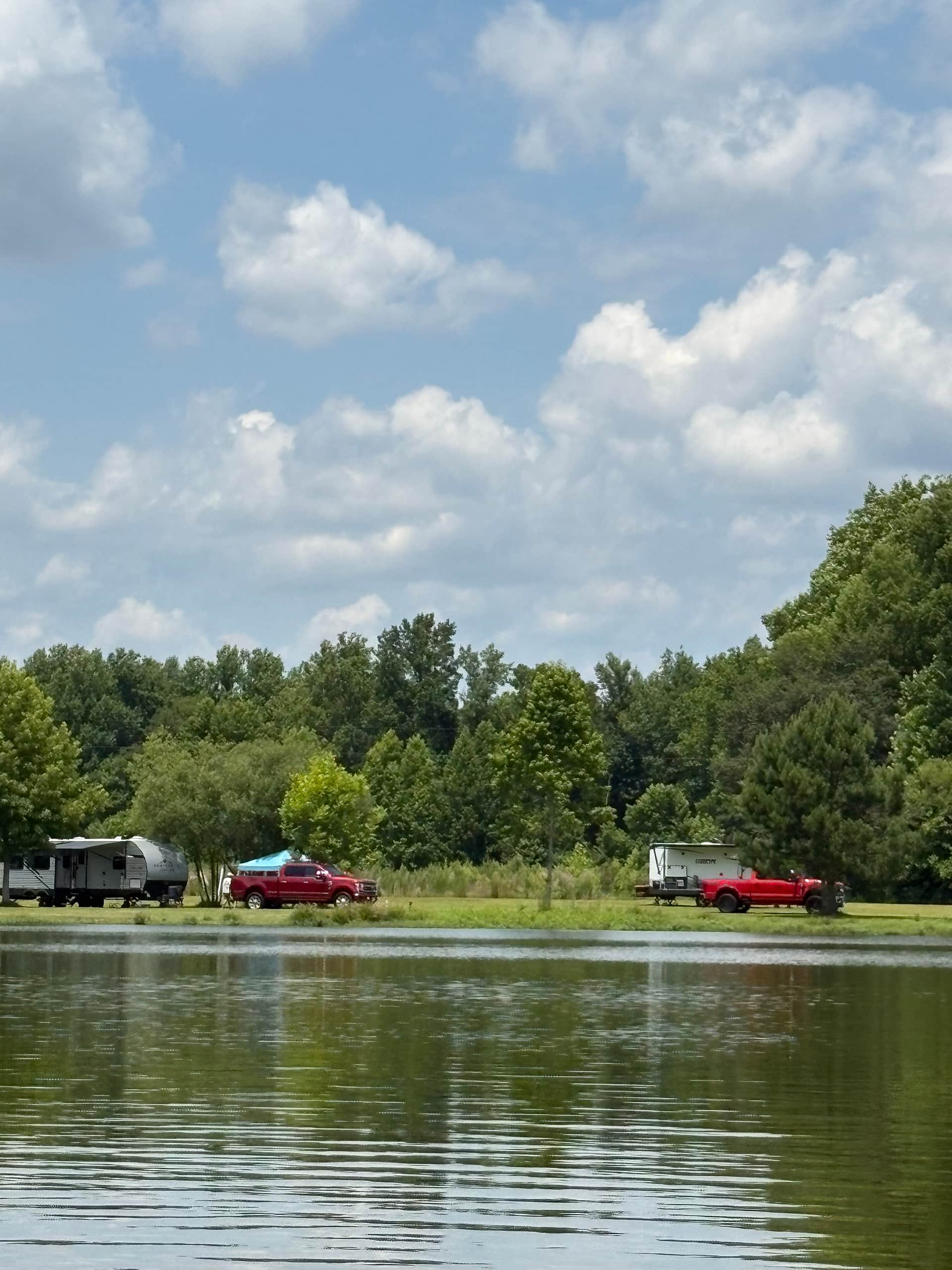 JCO Campground at Lee Baysden Pond