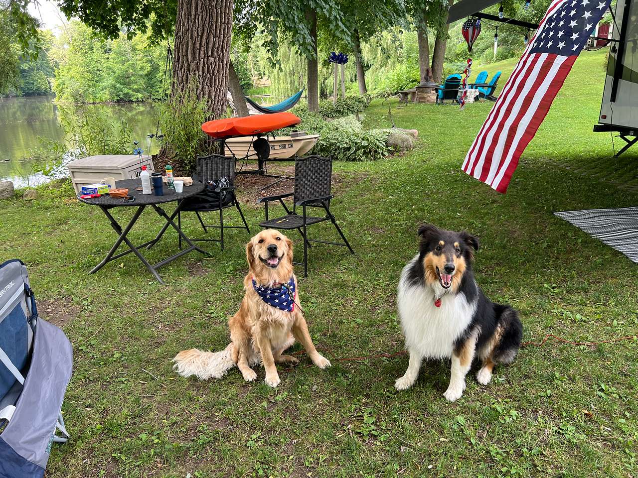 Pondfront RV Site near Road America