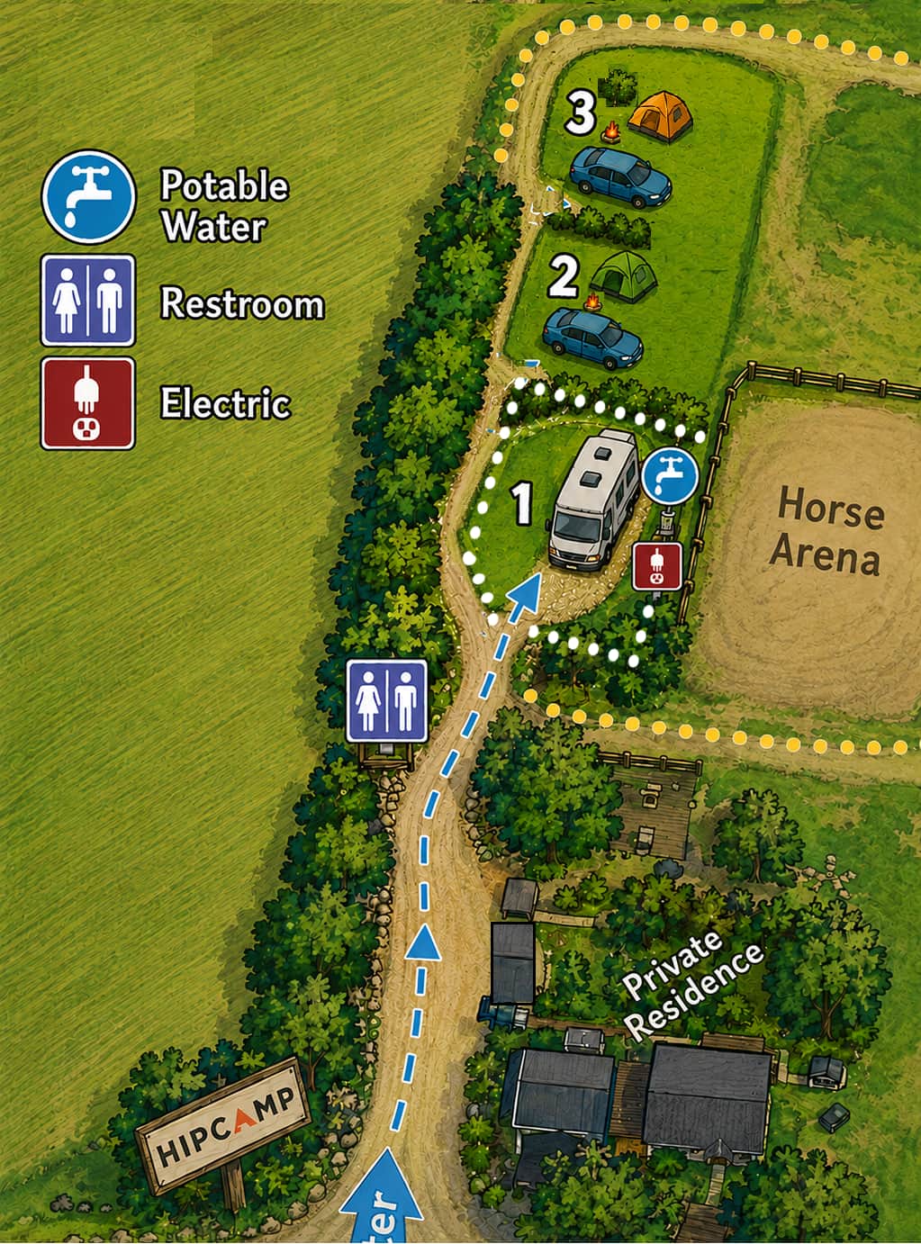 Picture of the site