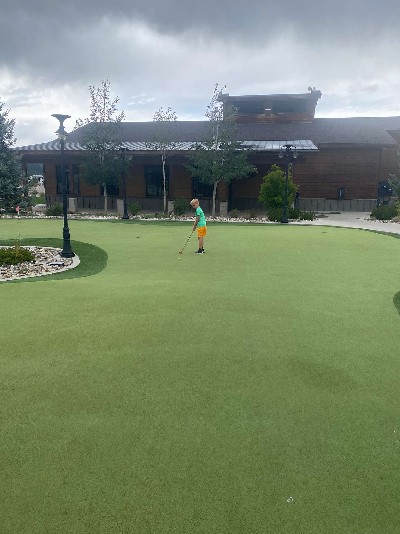 Putt-putt practice course
