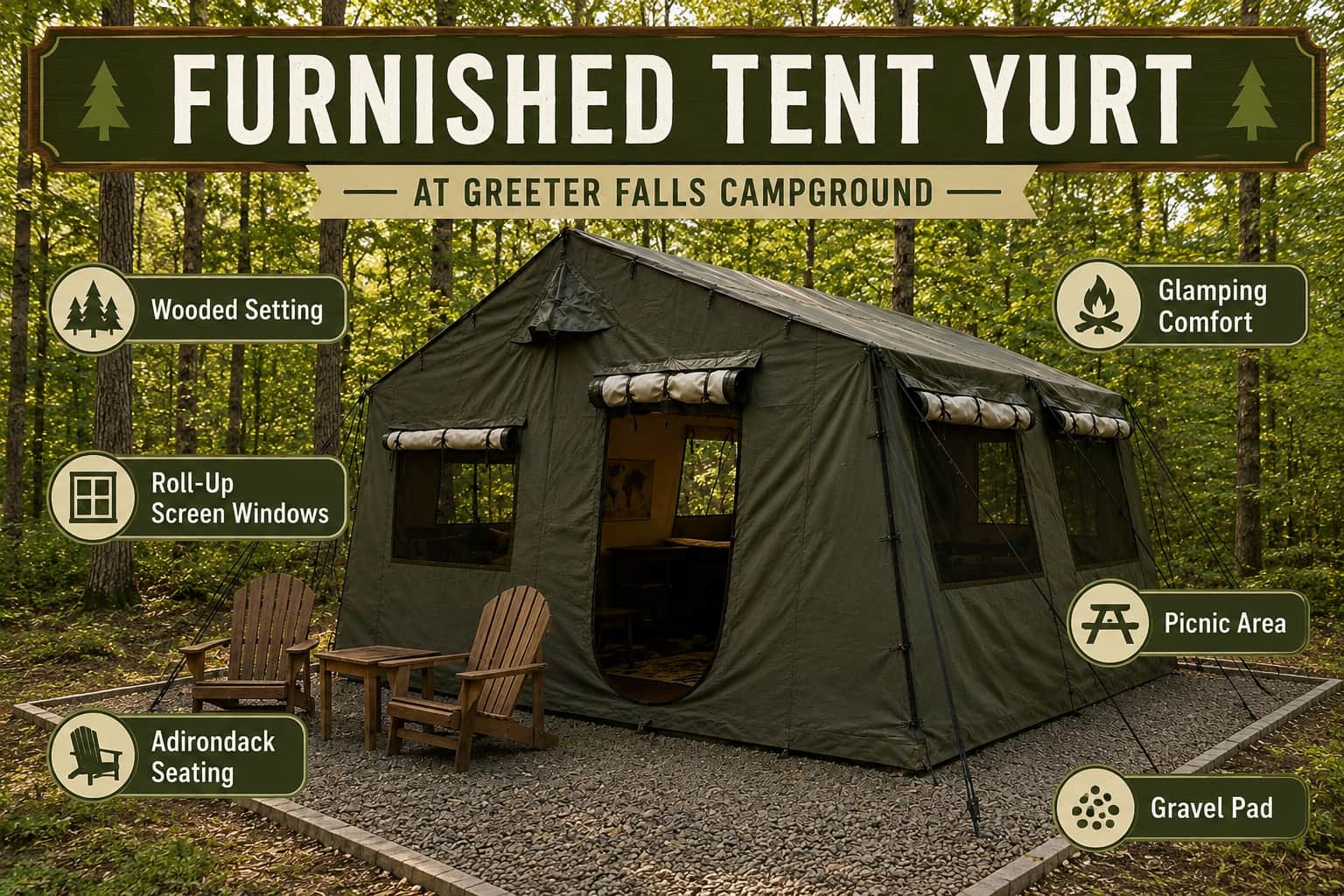 Greeter Falls Campground