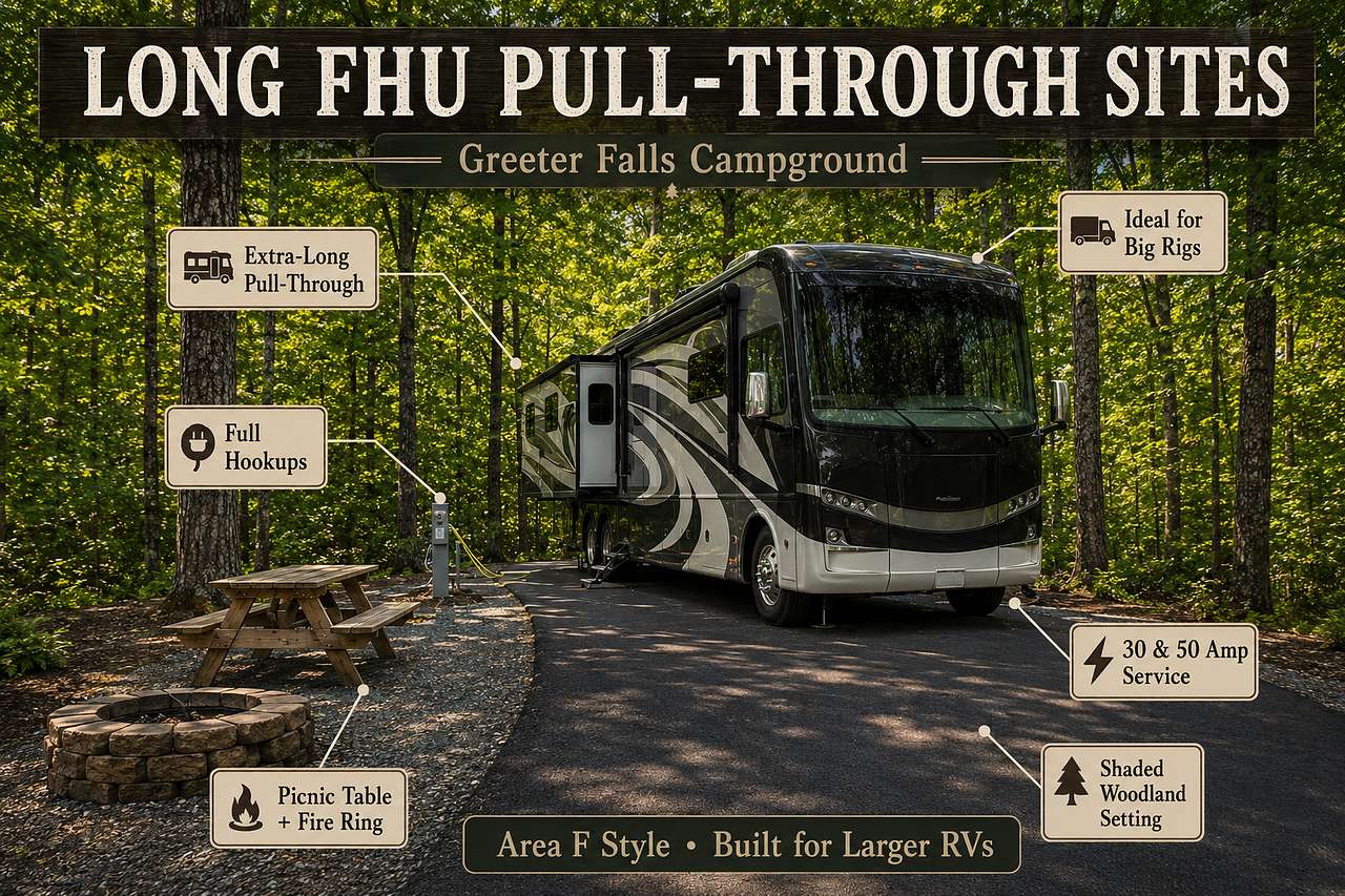 Greeter Falls Campground