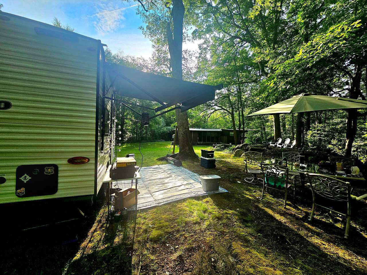 Private 2.2-Acre RV Basecamp on Route 3 | Loaded with Amenities | Centrally Located near I-95