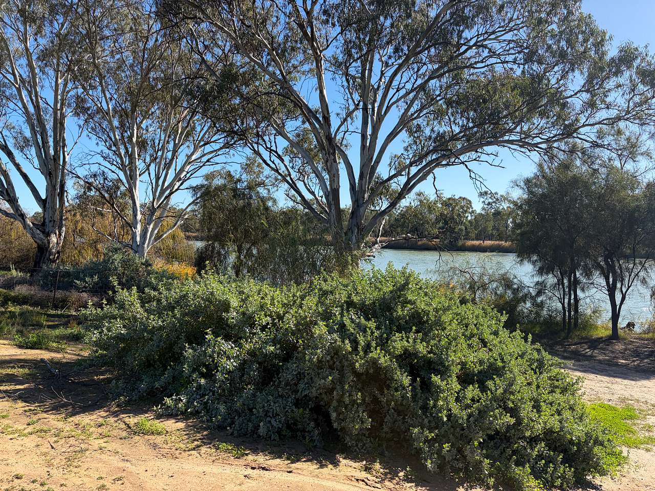 Secluded exclusive river campsite