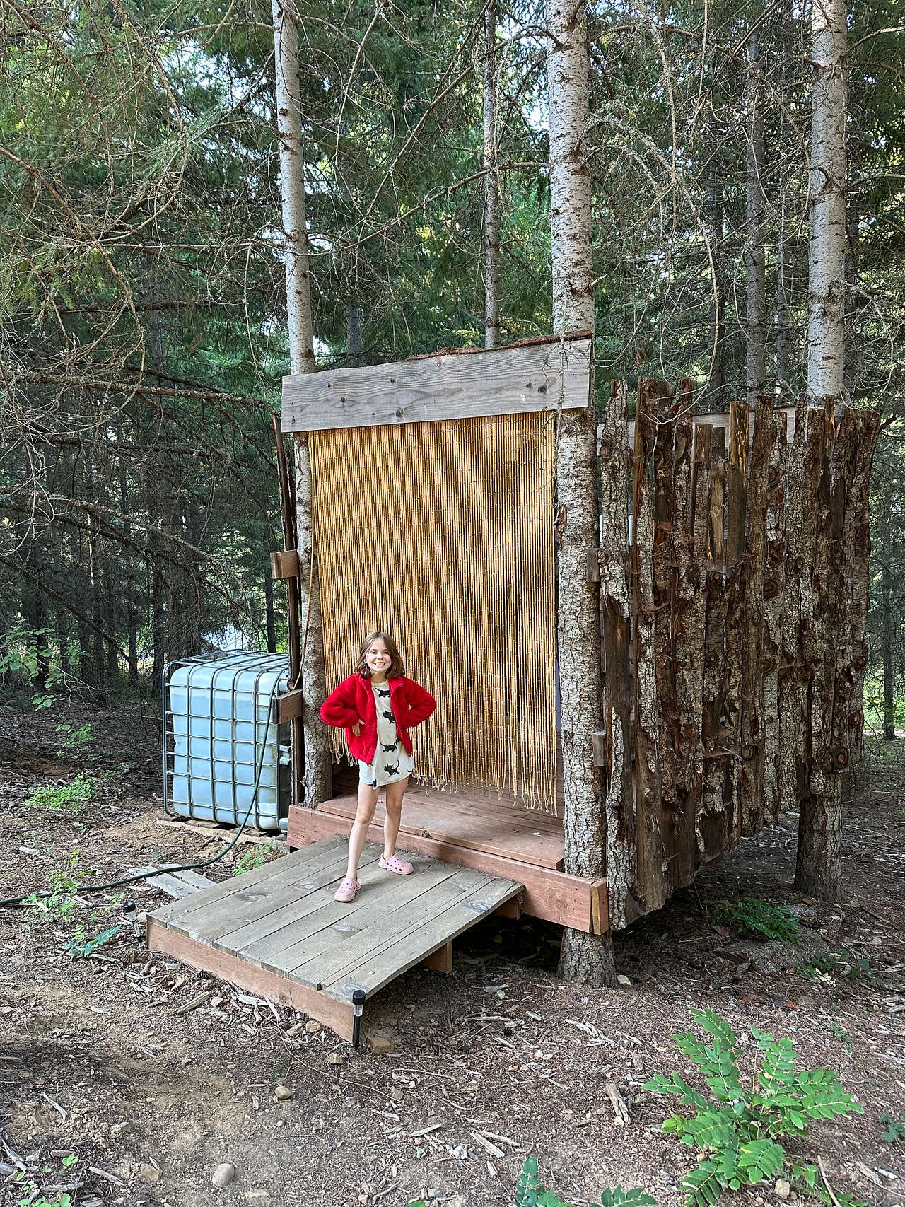 Outdoor shower