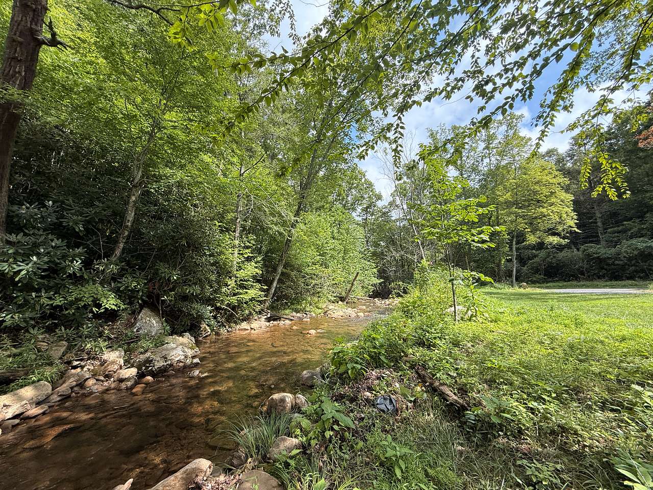The creek view is phenomenal!