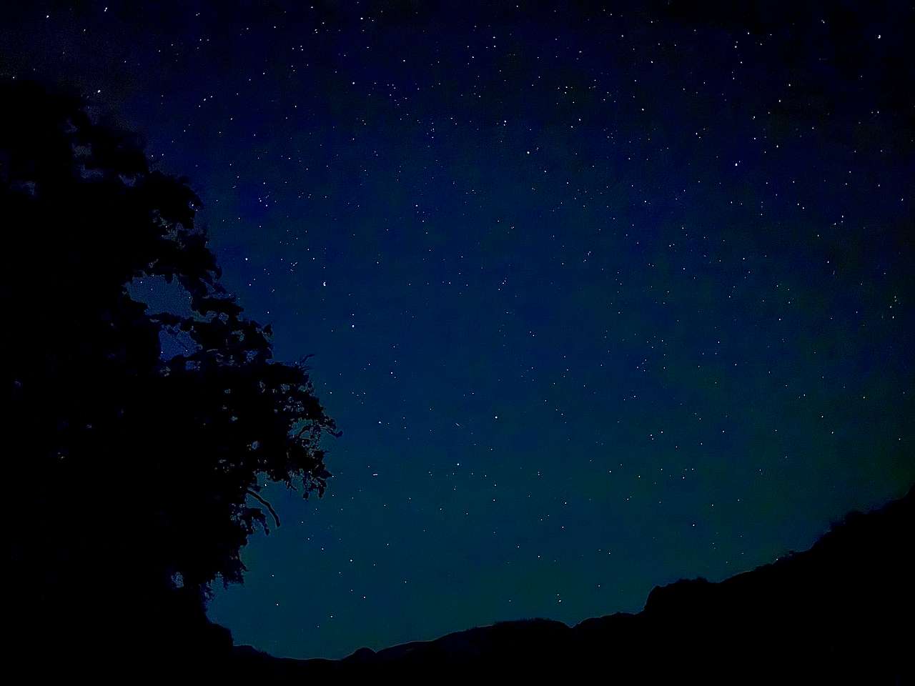 1st pic taken on way back from the bathroom. I saw a beautiful twilight and tons of stars (no light pollution, hence the nearby observatory) and NO filters used, just adjusted settings (like exposure) to show my naked eyes view, and even more!