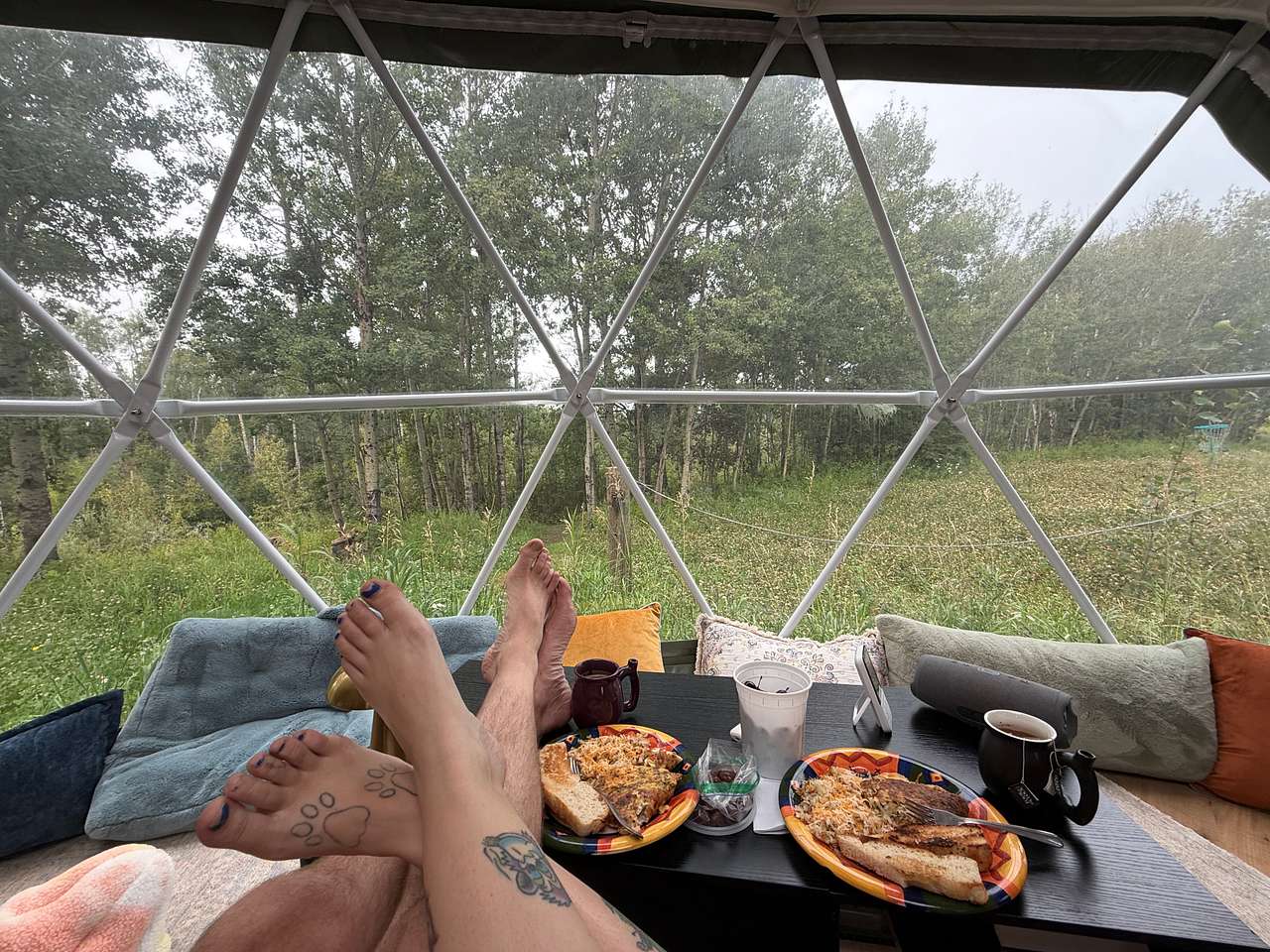 Perfect view for breakfast 
