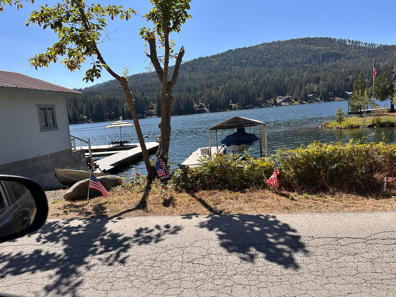 Water Front RV Sites With Dock