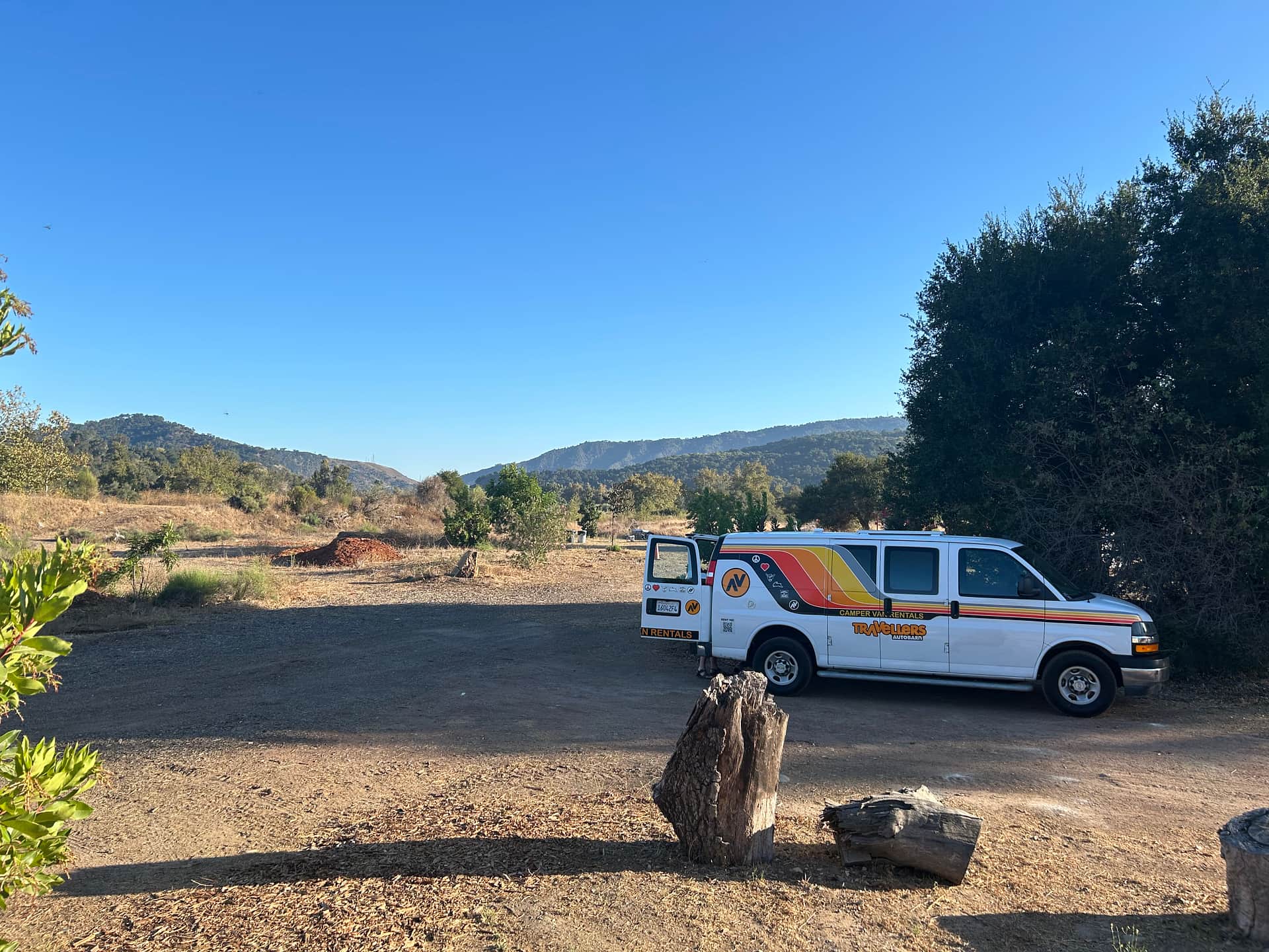 Campsites were all empty so Vivian let us choose whichever we wanted. We ended up here in site 2! 