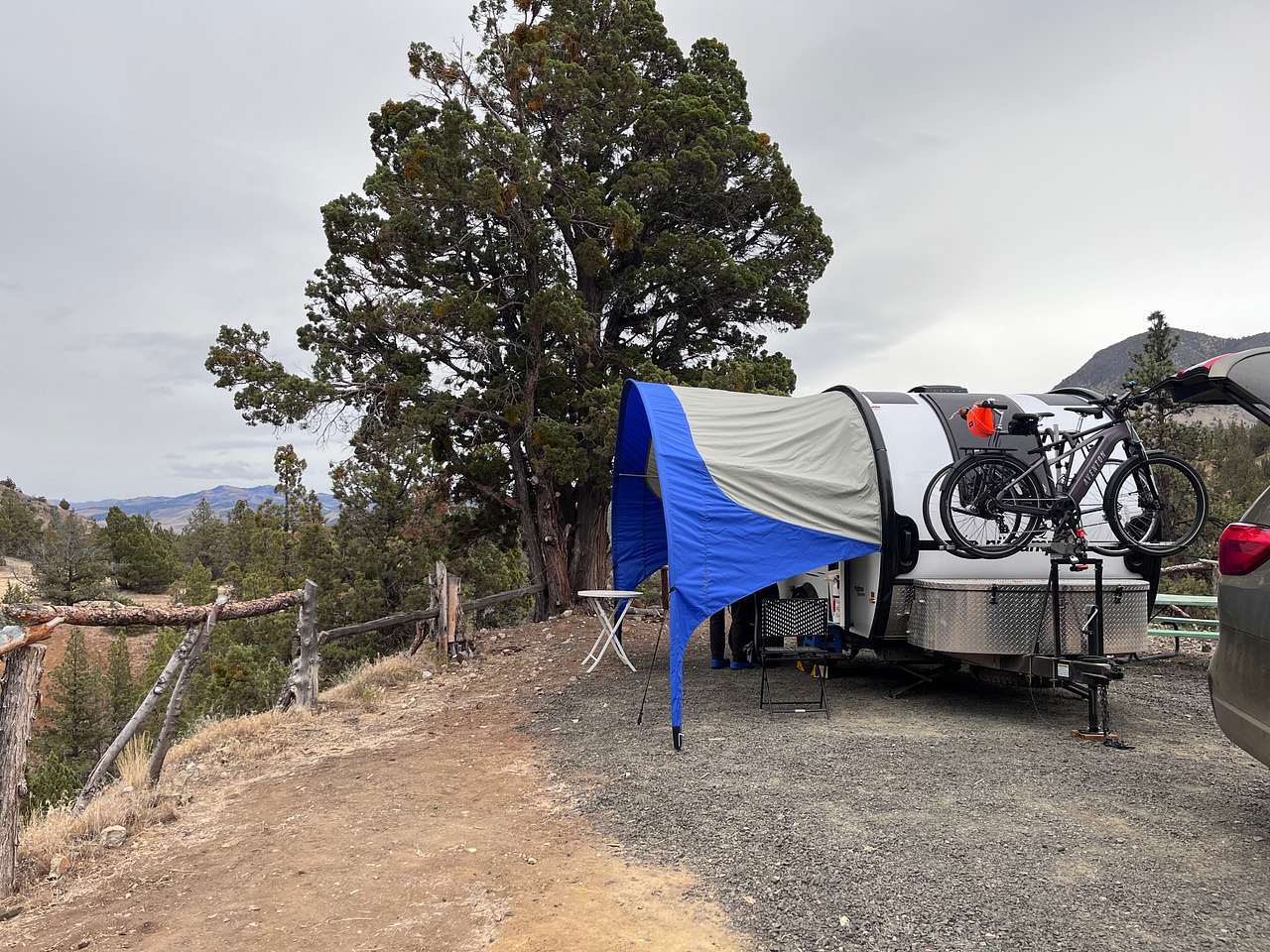 Back Side of Painted Hills Camping