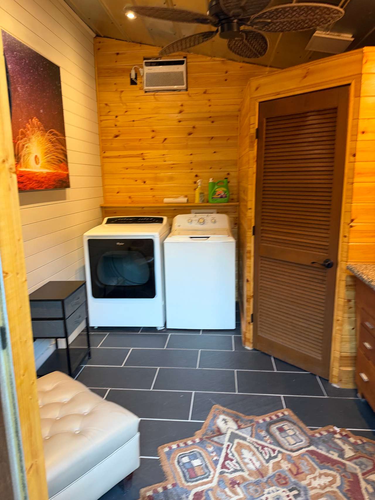 Laundry in bath room