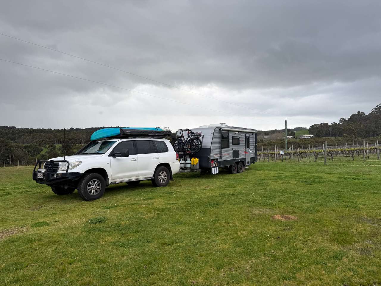 This was our site. No other campers were there when we were there. It was private and quiet.