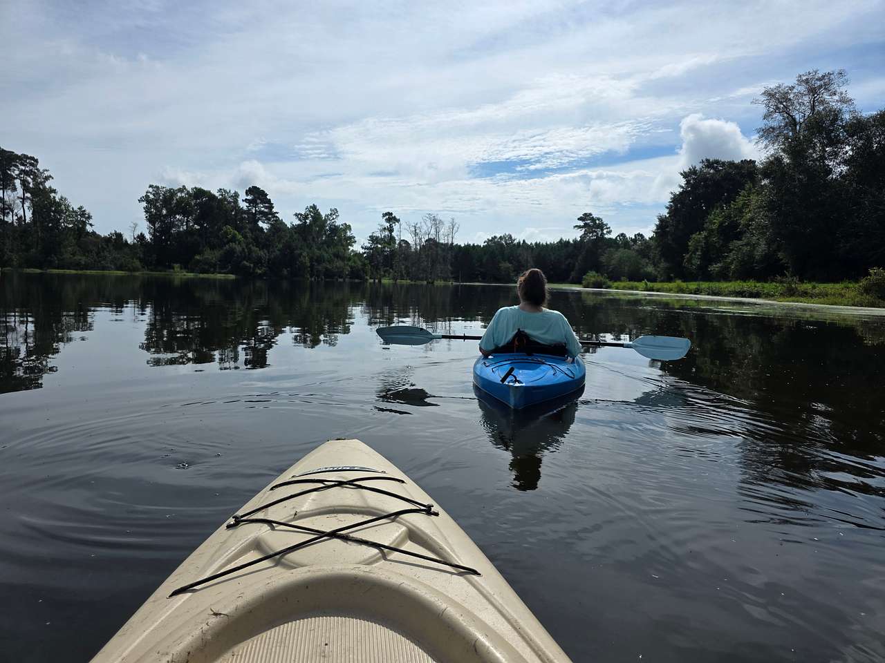 Kayaking - excellent body of water. 
