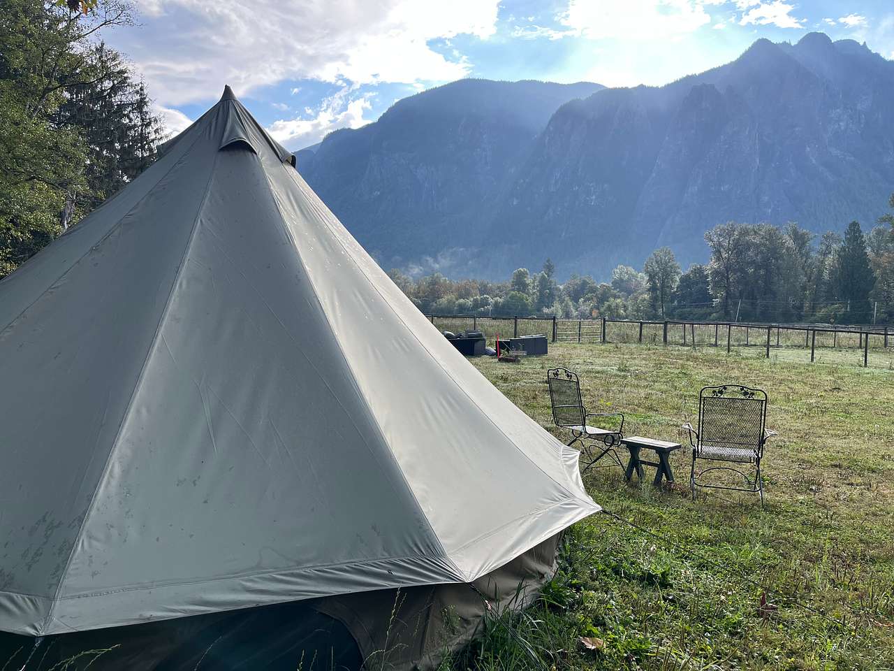 Yurt + Mt. Si