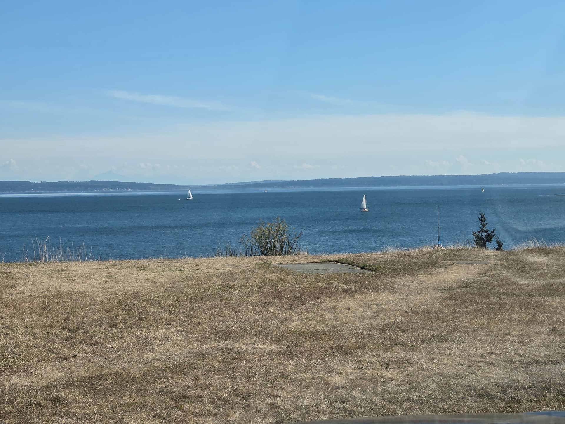 Nearby the water