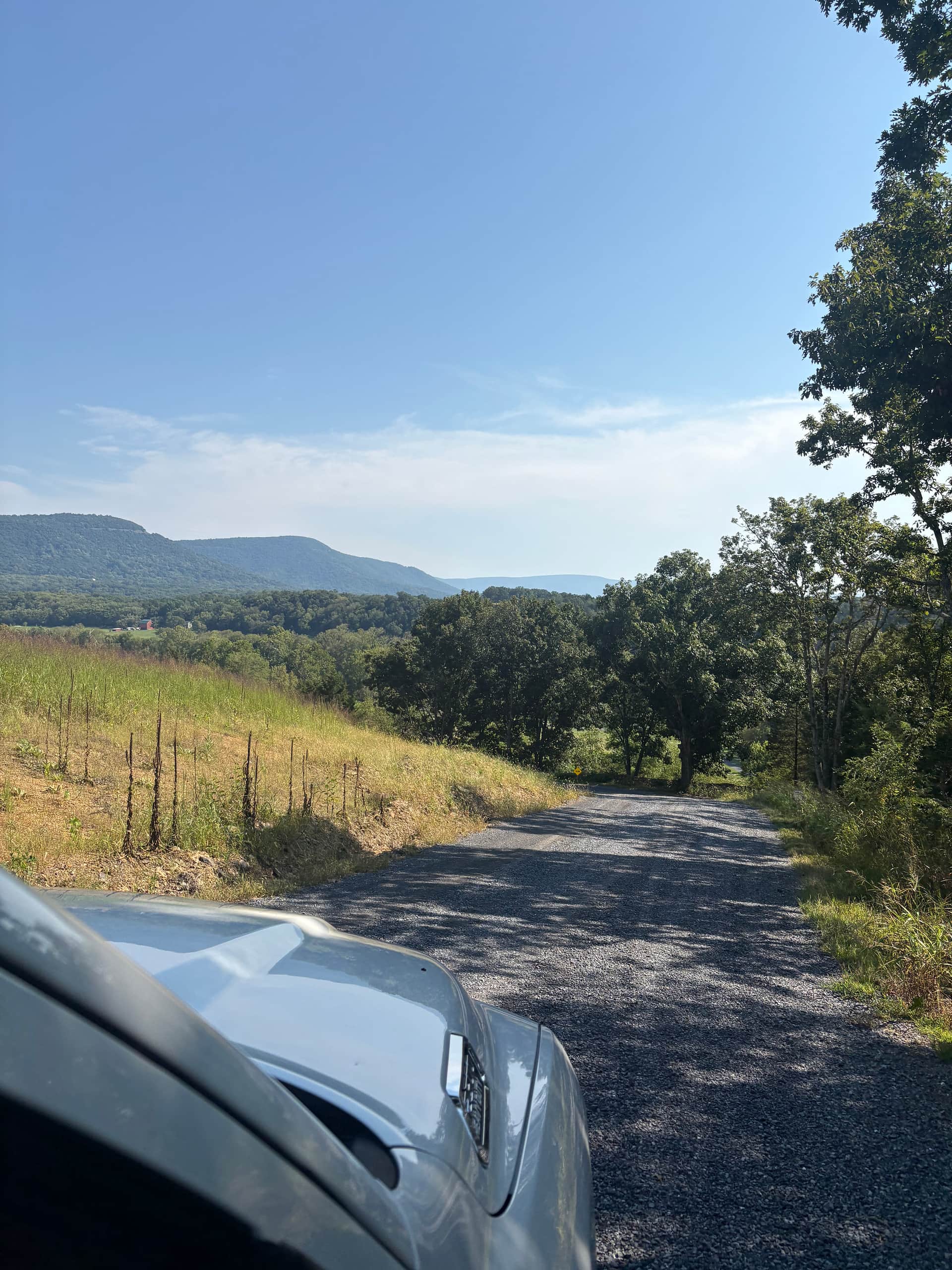 Drive down to camp 
