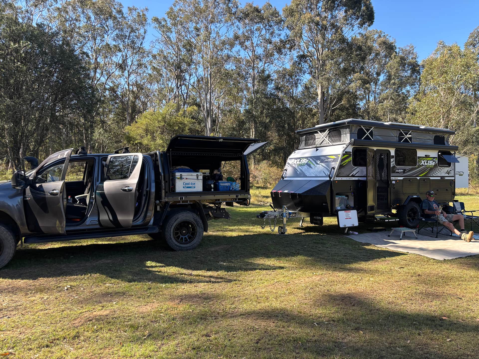 A taste of bush camping