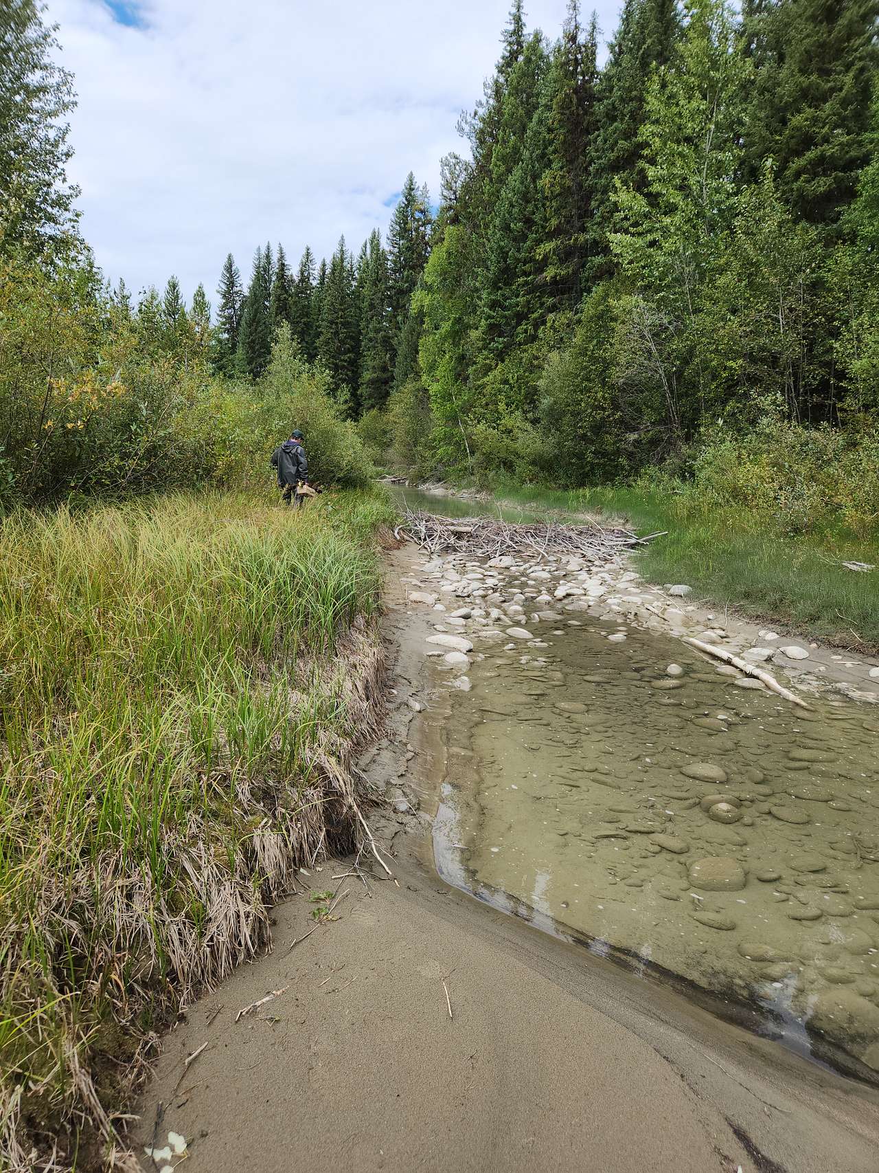 fall, low water, great for wandering