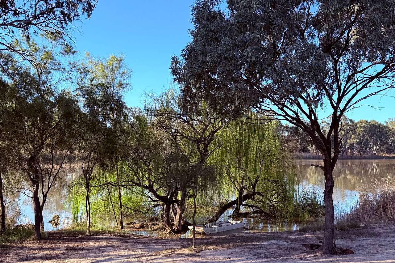 Secluded exclusive river campsite