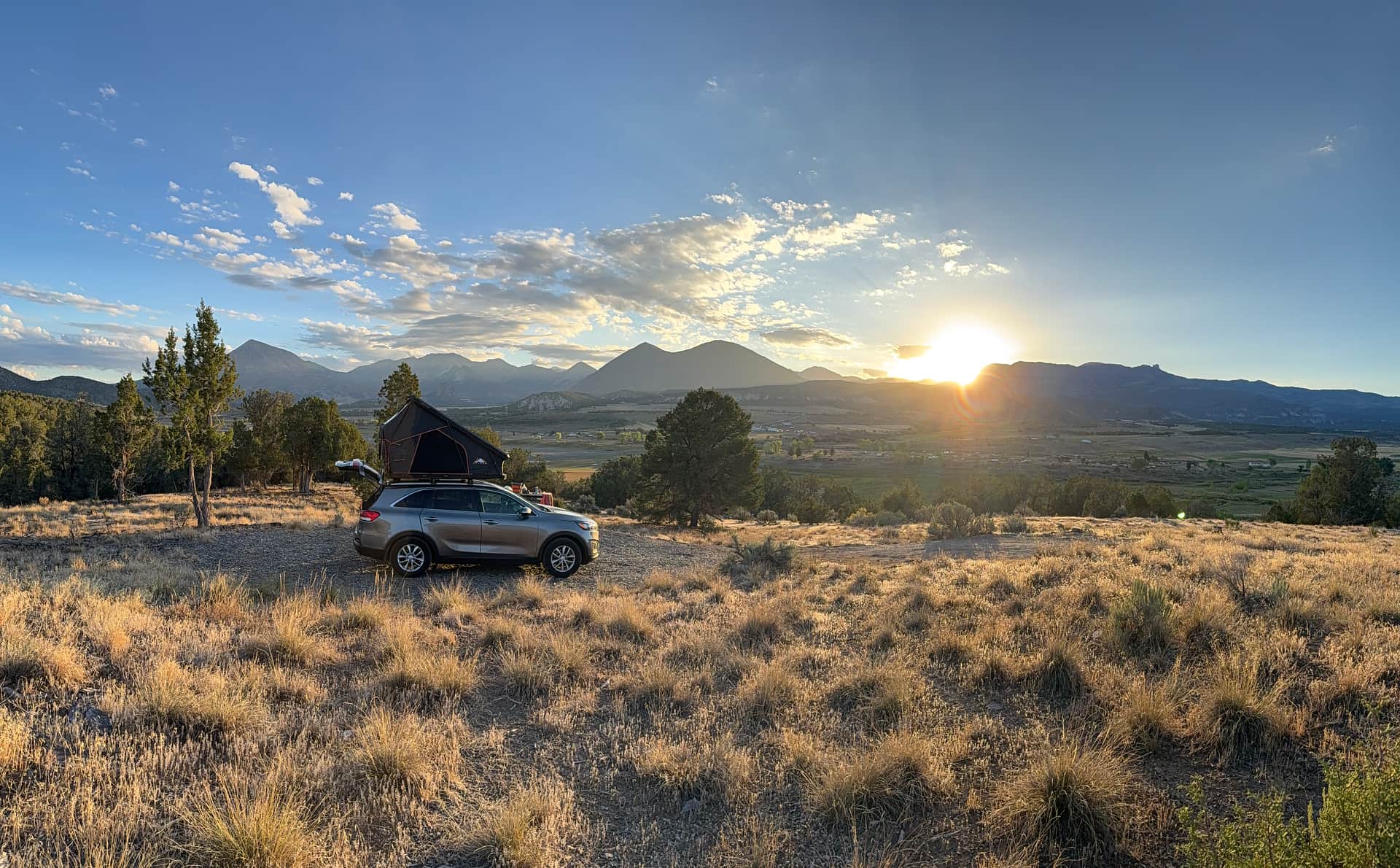 View from our campsite, Site 3.