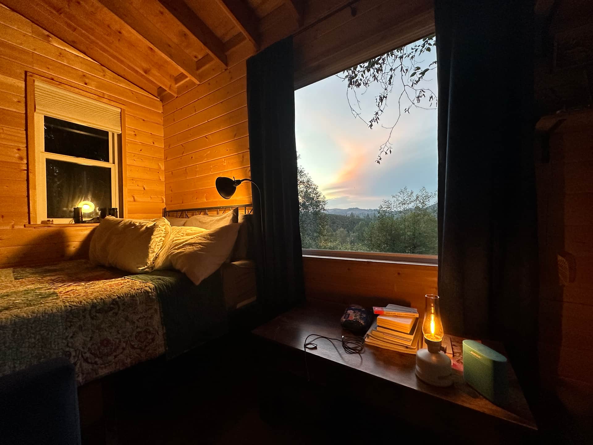 The first night—then the rain came! :)