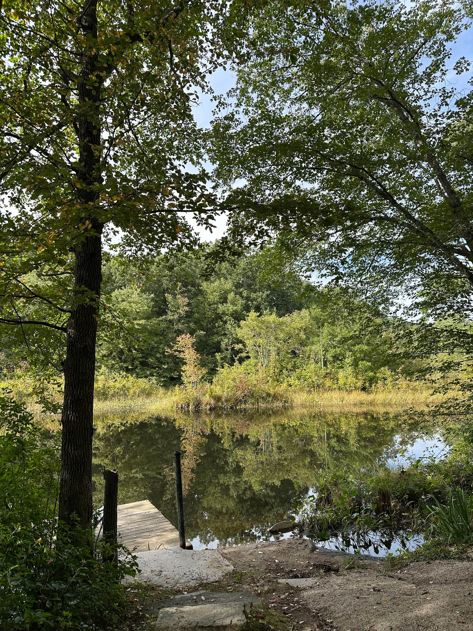 View from campsite