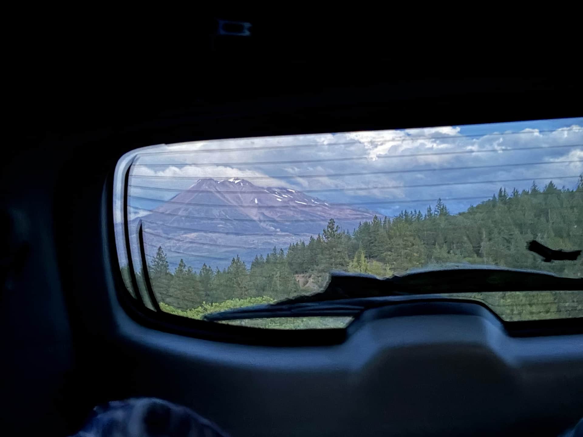 View from our car!