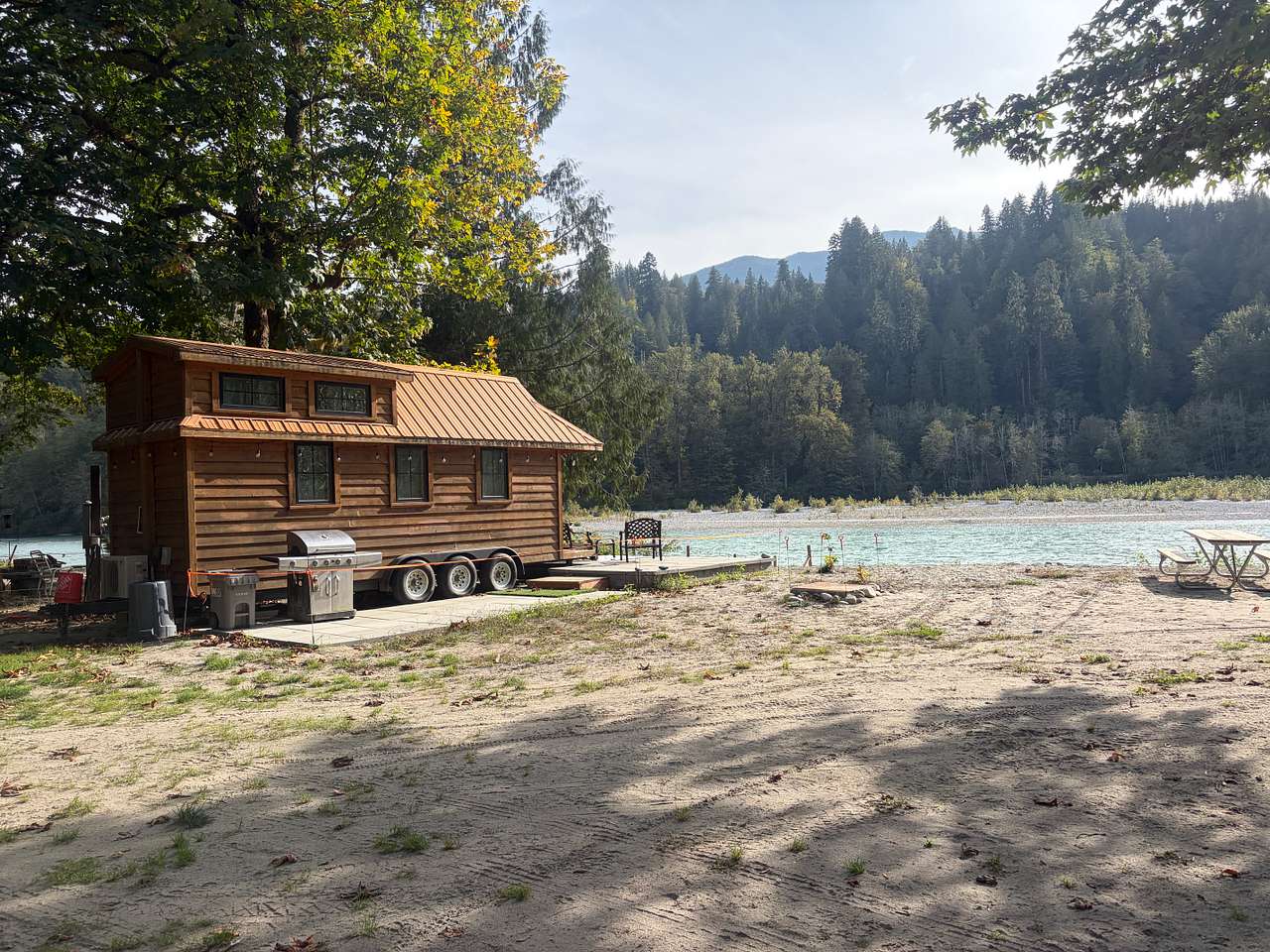 Tiny home on the property. 