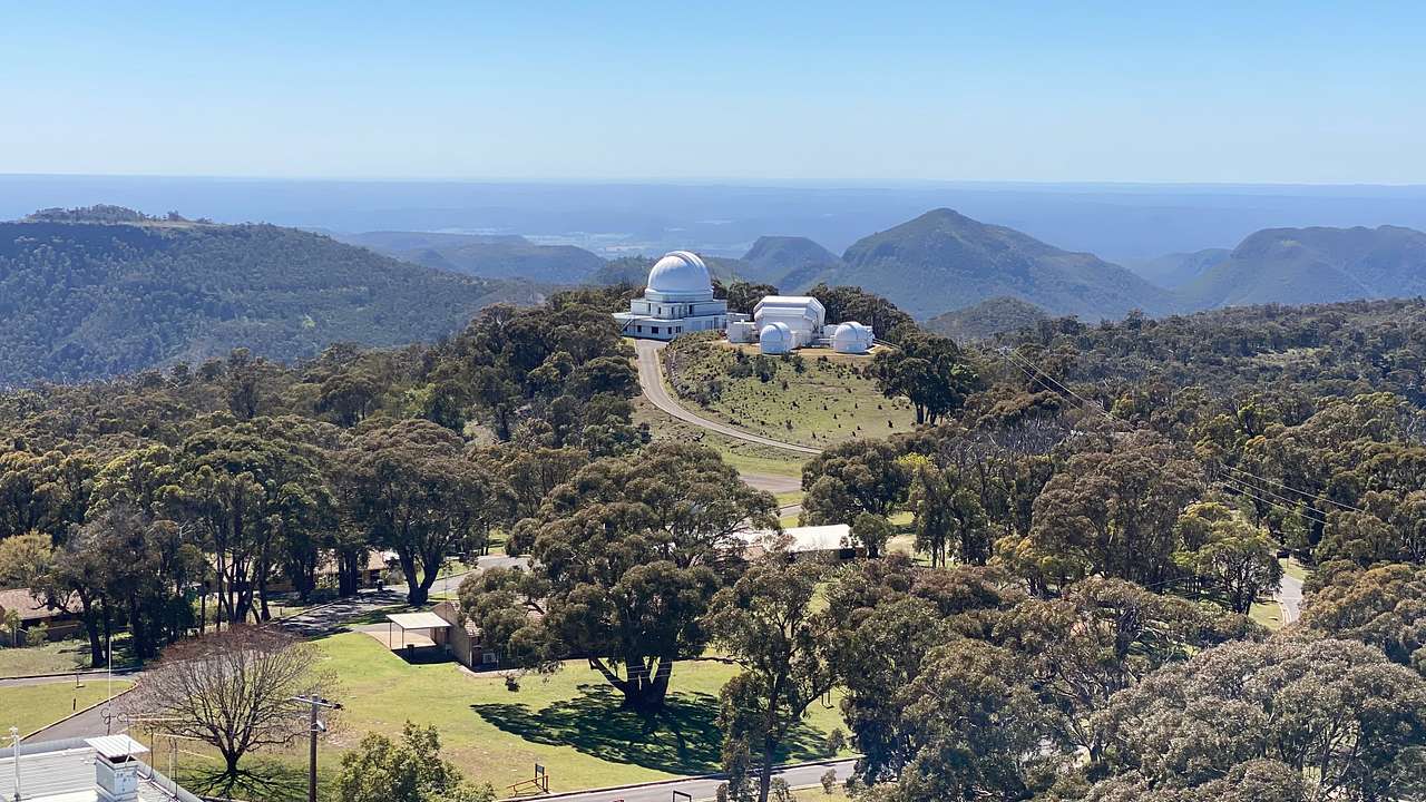 Siding Springs observatory 20 minutes away