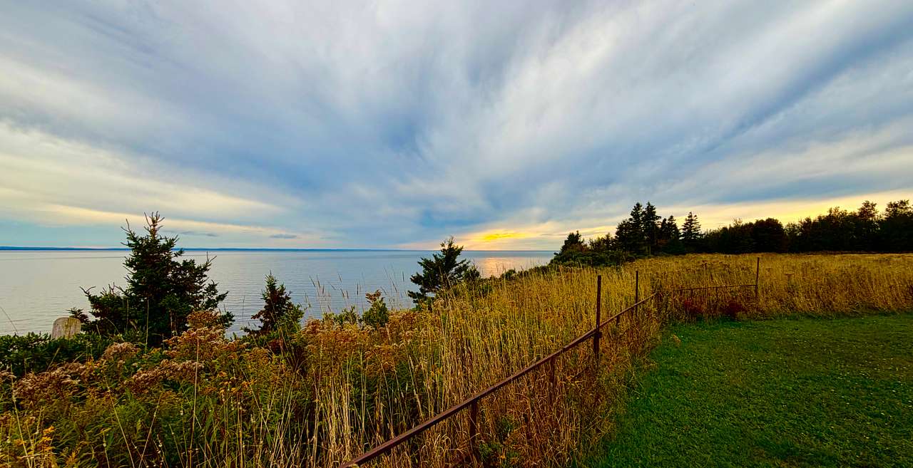 View from the trail around the perimeter of the property