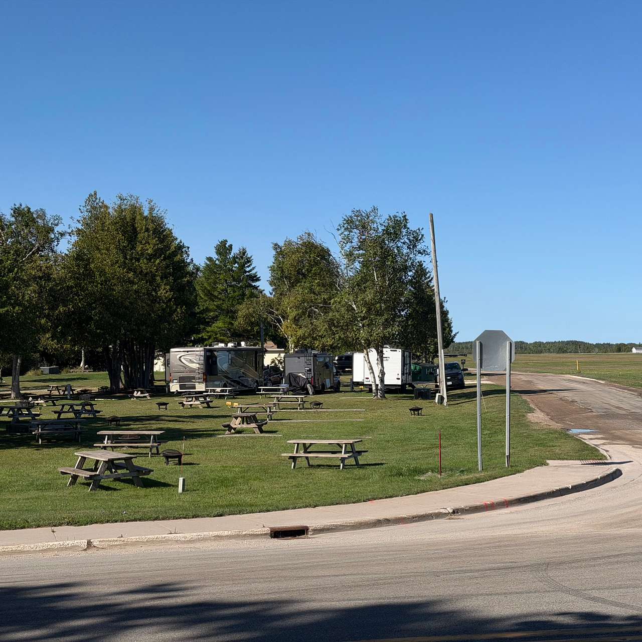Adjacent to Island ViewRV Camp entrance area