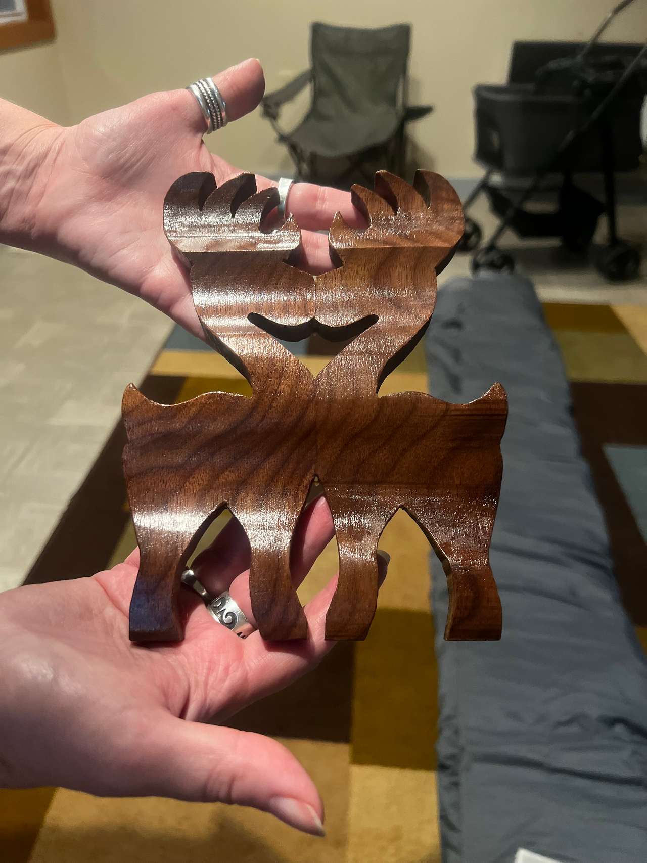 Very sweet handmade gift.
