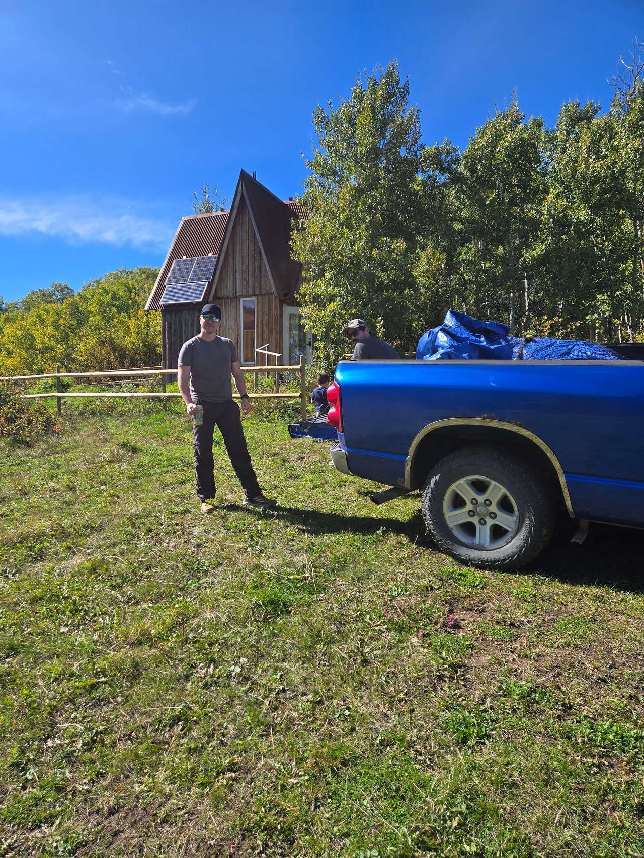 Finnish Off-Grid Foothills Cabin