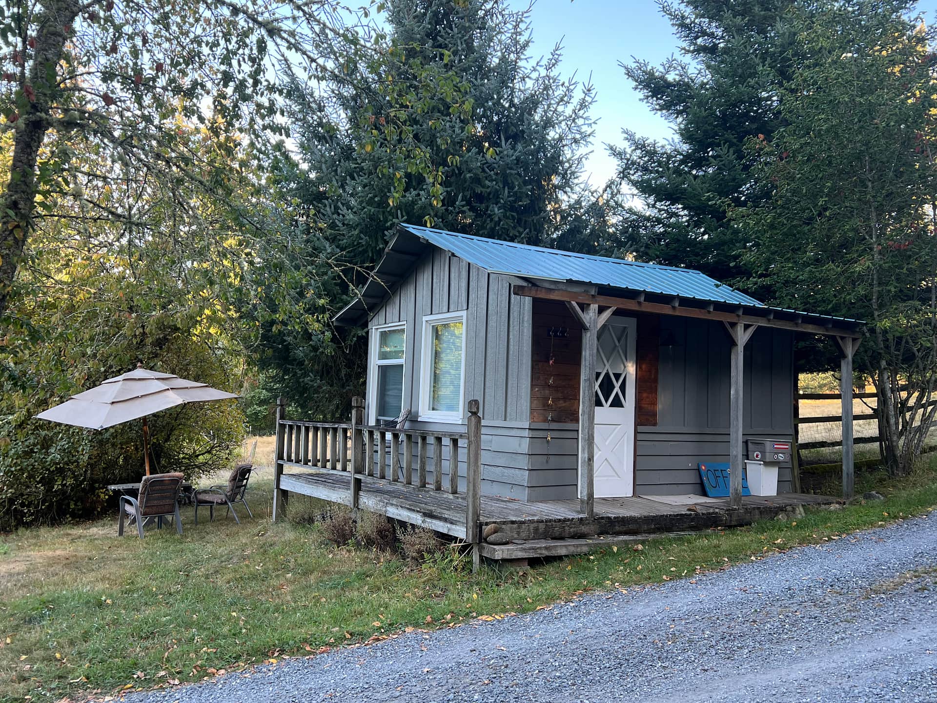 Adorable cabin called The Office