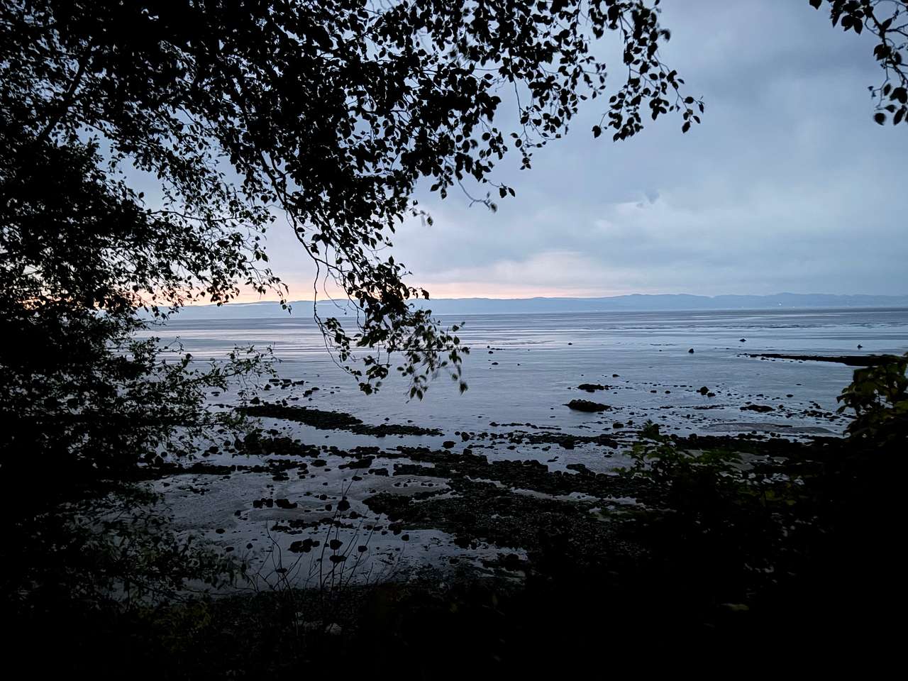 View from campsite