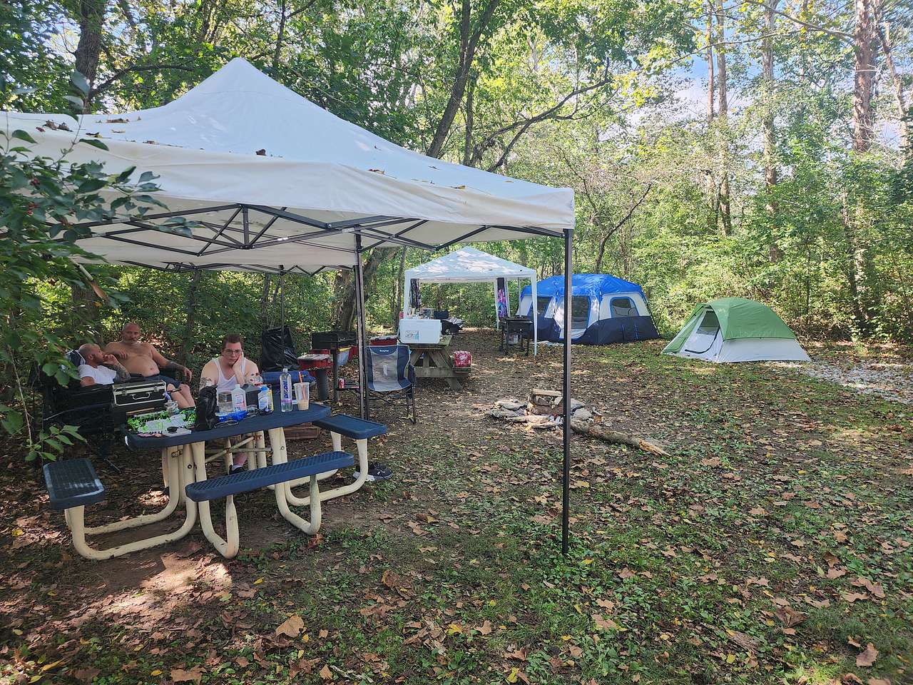 Campground set up