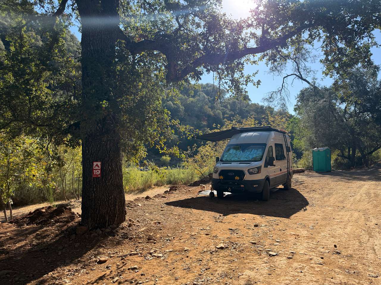 We were able to move to site 19 and loved it!