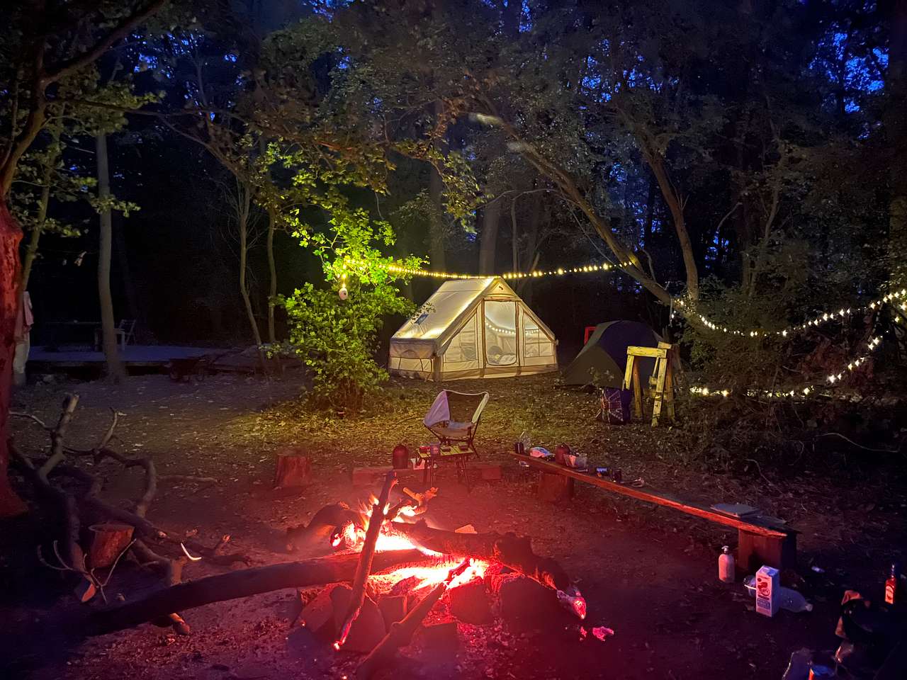 Perfect almost wild camping spot