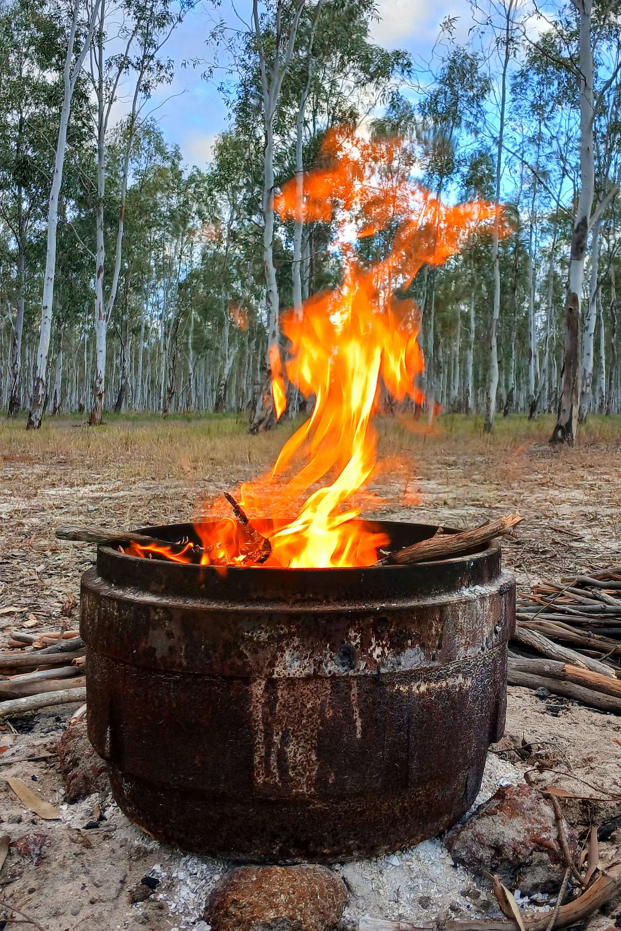 Awesome fire pit