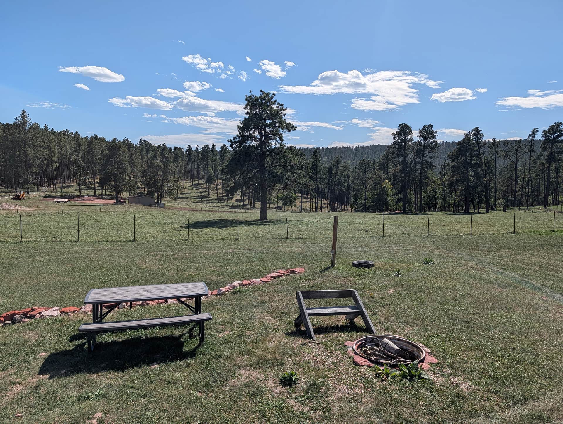 Our view from our front door