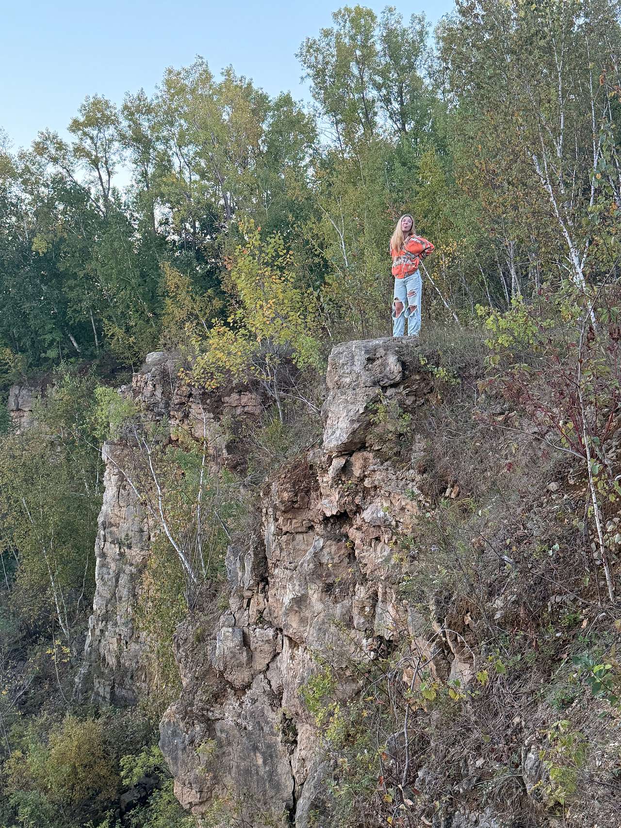 Quarry in the Mississippi Bluff MN