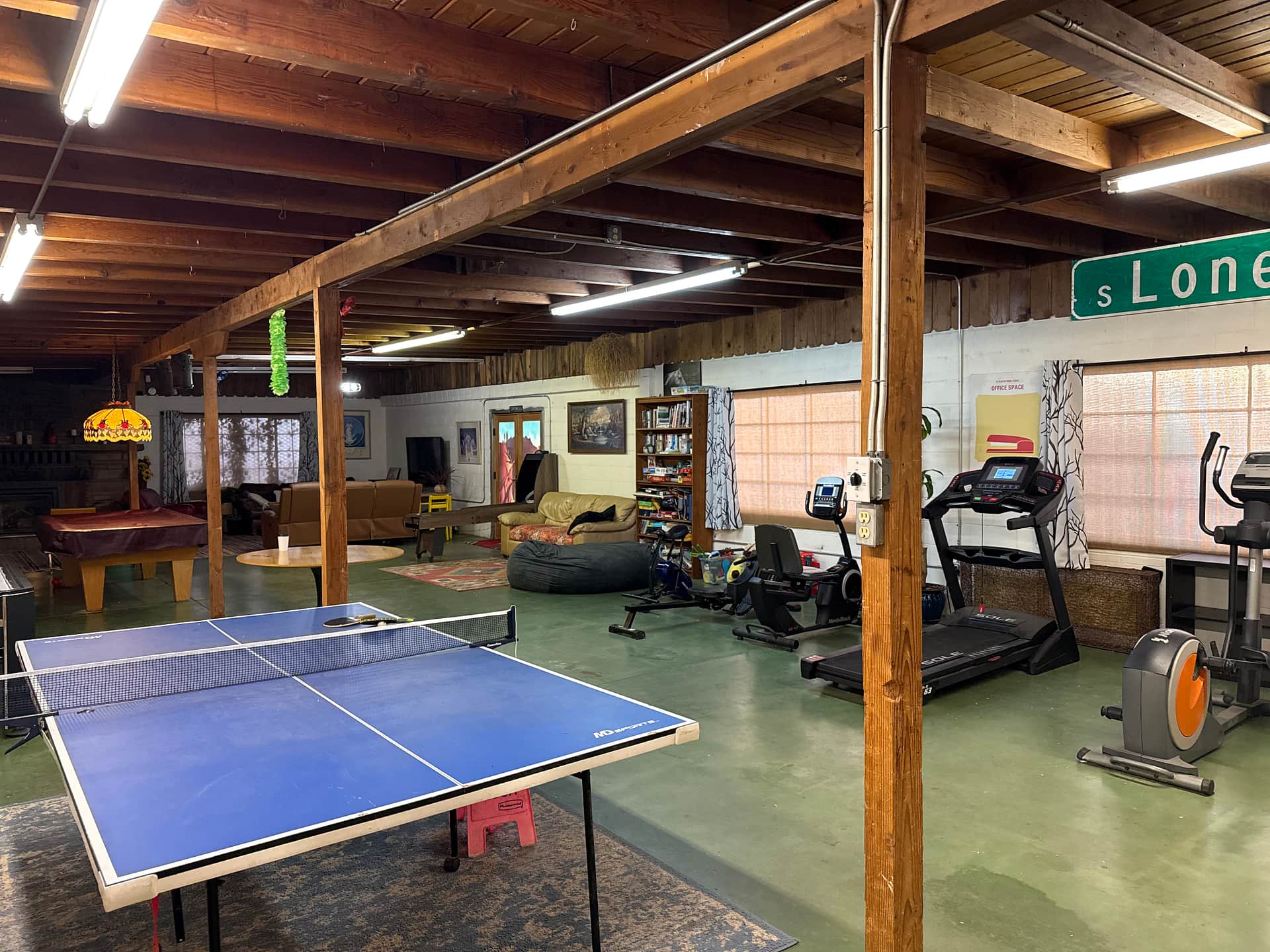 The clubhouse