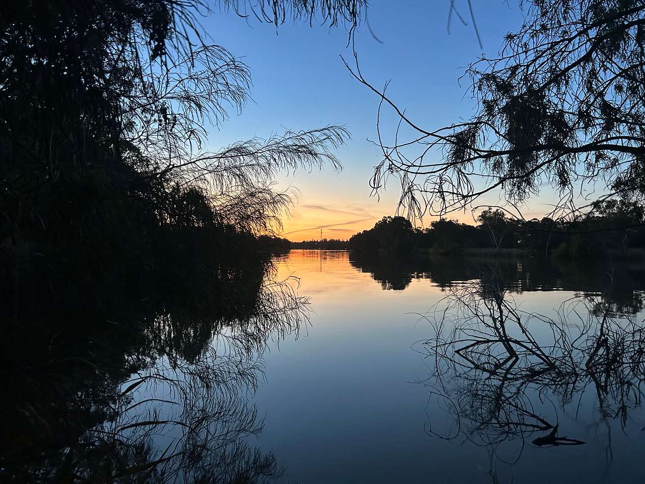 Secluded exclusive river campsite